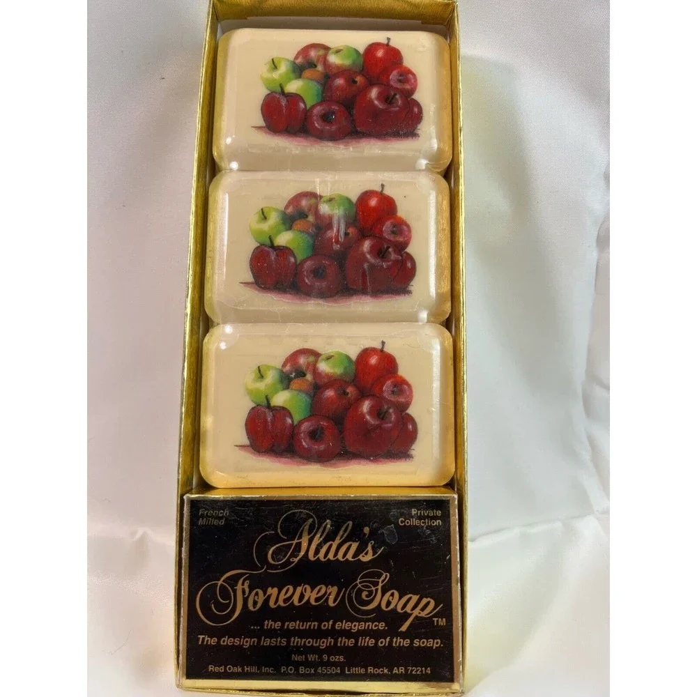Vintage Aldas Forever Soap Decor 3 or 4 Bars Gift Box Set You Pick‎ NEW